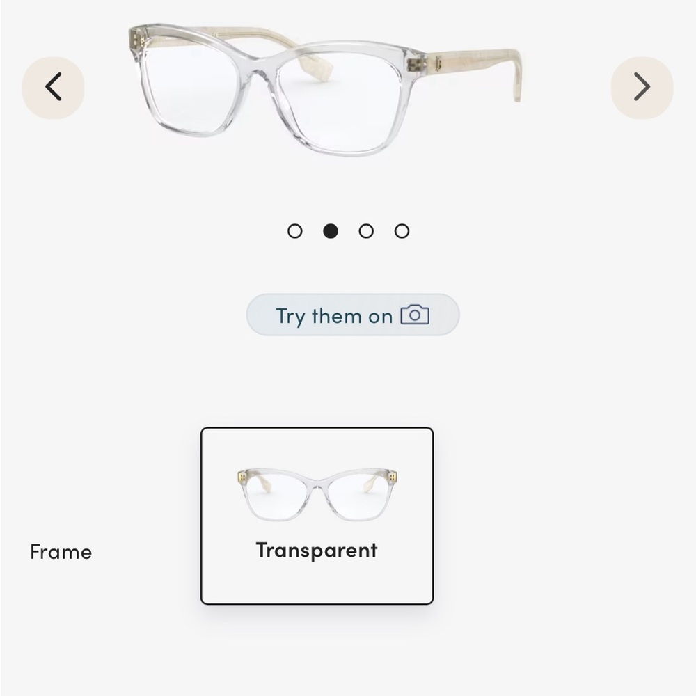 Burberry Mildred glasses BE2323 -clear